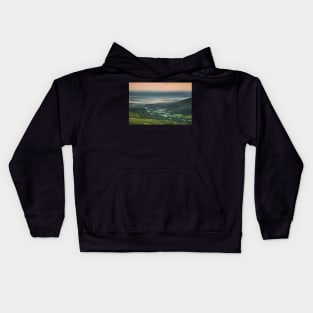 Glyn Tarell from Craig Cerrig-gleisiad, Brecon Beacons National Park, Wales Kids Hoodie